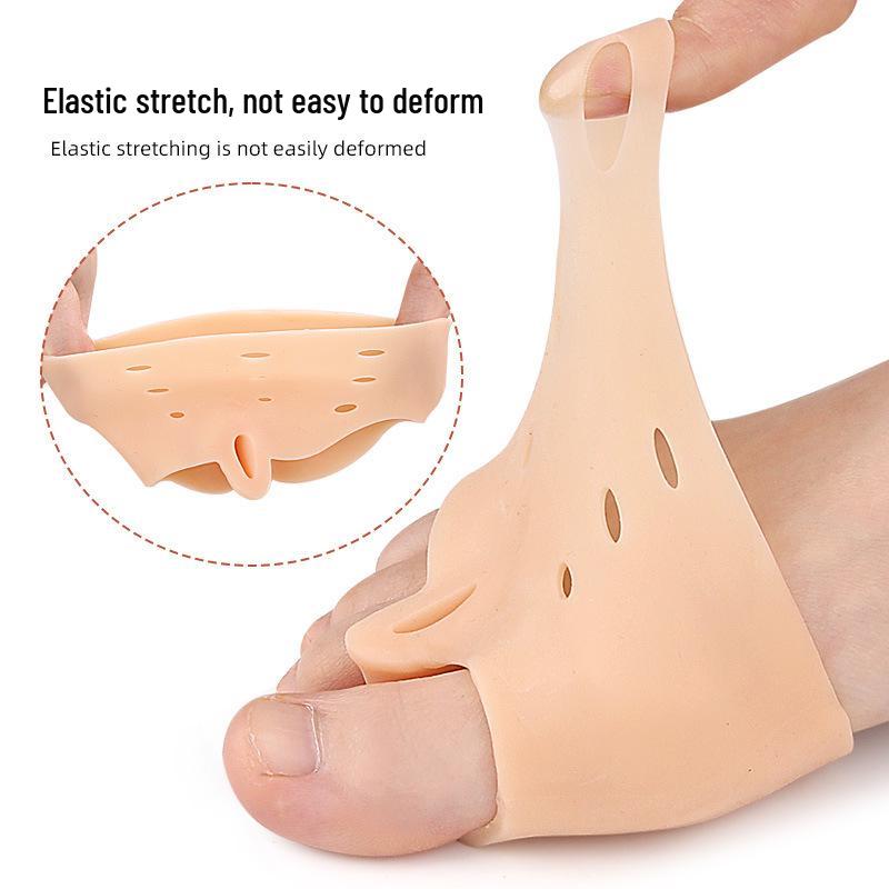 SEBS Gel Toe Spreader and Bunion Protector with Forefoot Insole and Big Toe Corrector