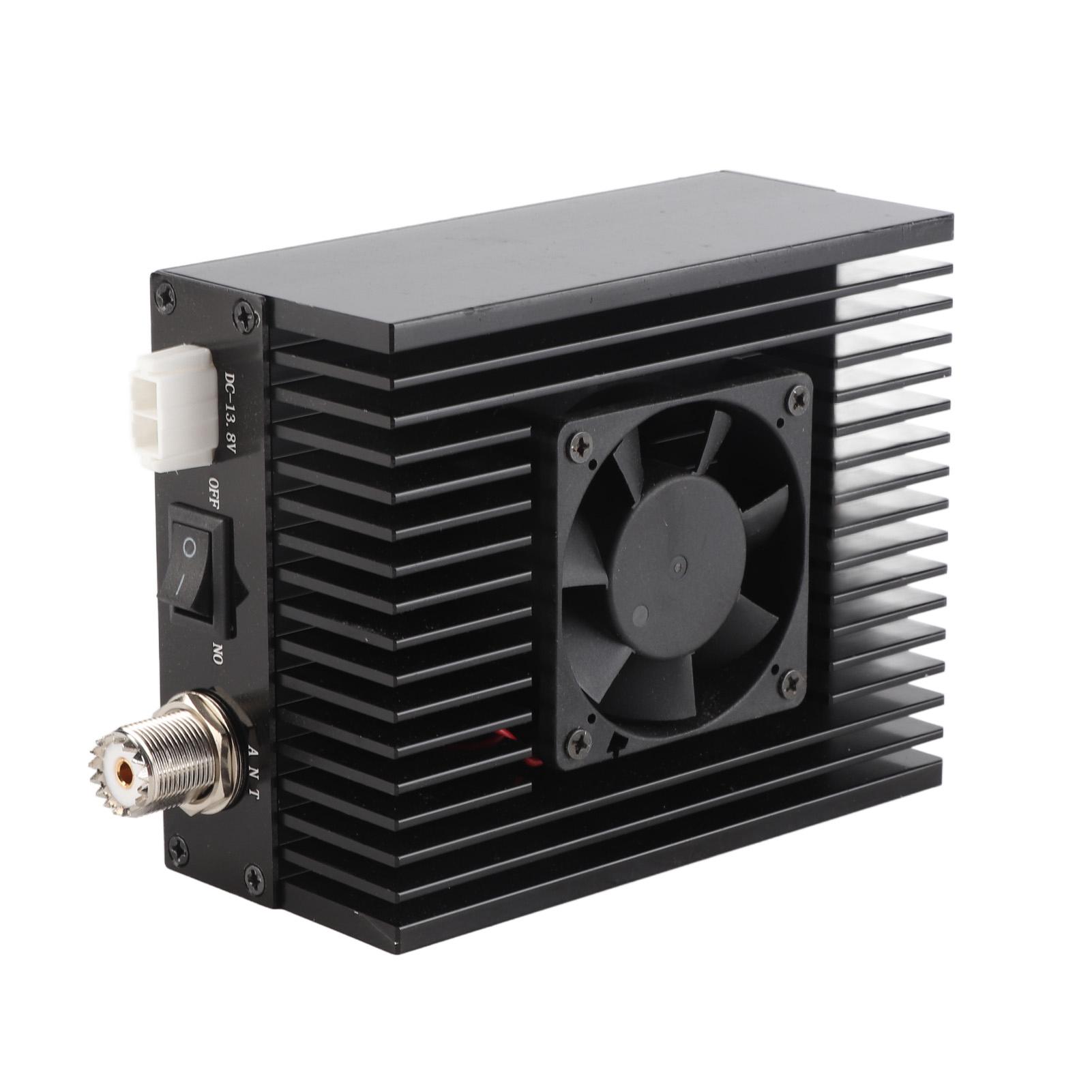 

Цифровой радиочастотный усилитель UHF, 80 Вт, DMR, усилитель мощности, 400–470 МГц со светодиодным индикатором для радио