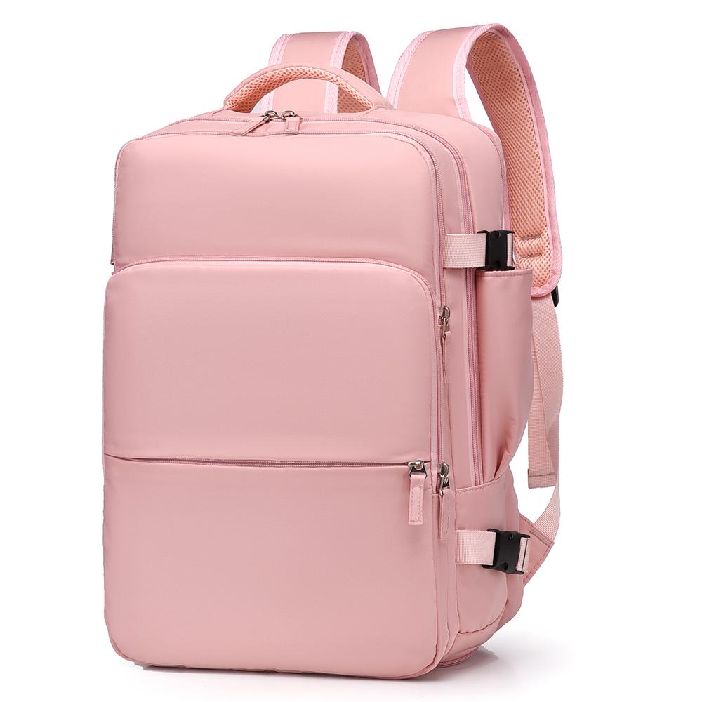 Reiserucksack mit großem Fassungsvermögen, Unisex-Freizeitrucksack mit USB-Ladefunktion, Oxford-Gewebe, separates Schuhfach