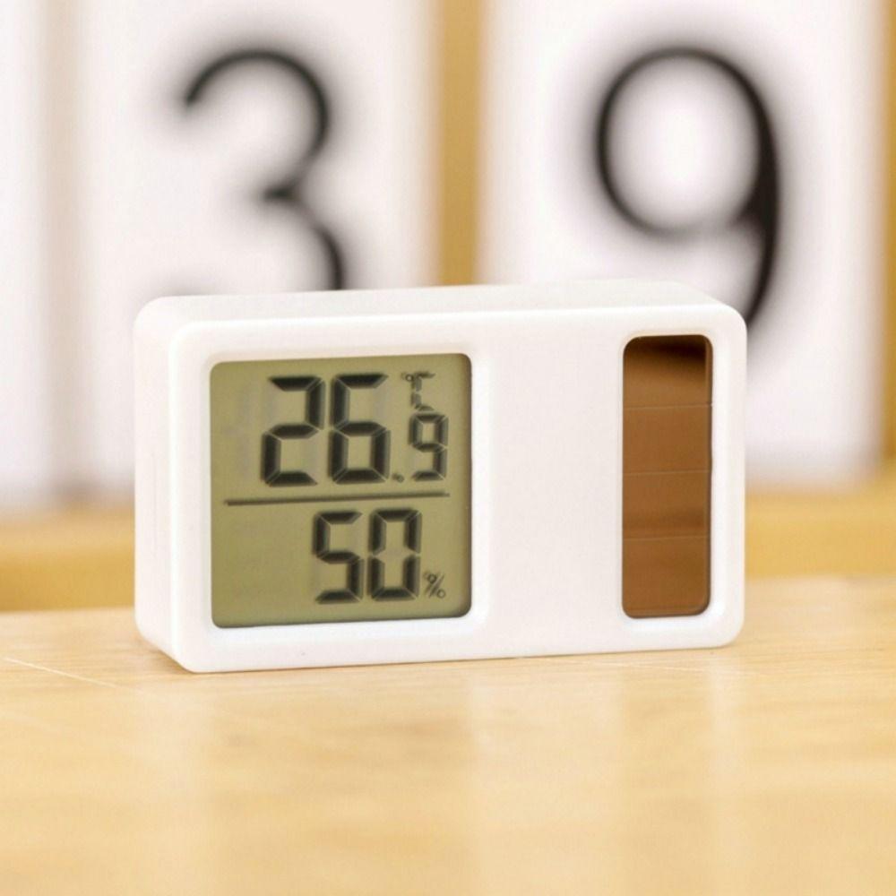 2Pcs Digital LCD Display Temperature Humidity Meter Digital Thermometer Hygrometer Indoor Room
