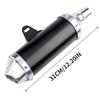 Motorcycle Muffler ATV Motorcycle Muffler Exhaust Aluminum Alloy Motorcycle Exhaust Muffler Pipe ATV Motorcycle Muffler