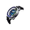 Citizen 200m Wasserdicht Solar Quarzwerk Gummiarmband Uhr Herrenuhren Blaues Zifferblatt BN0166 01L BN0166-01L