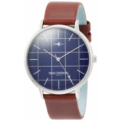 Transcontinents Tokyo Men's Watch TC06SNVBR, Officially Imported, Brown