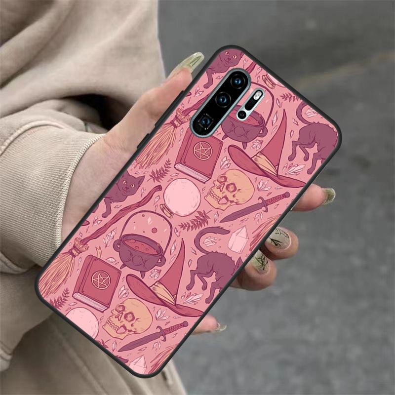 Magic Witch Witchcraft Case For Huawei Nova 3i 7i 8i 11i Y60 Y70 Y90 Y61 Y91 10 9 SE 11 Pro P20 P40 P30 Lite Cover