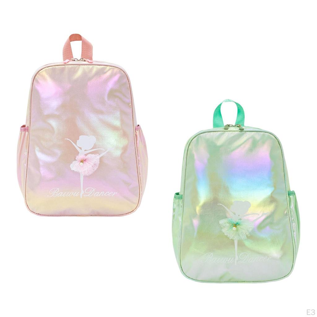 Ballettdans Ryggsekk Justerbar Skulderstropp Jenter Ballerina Veske for Dans