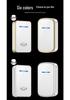 Battery-Powered Wireless Doorbell for Home with Two-to-Two Callers, No Plug-in Required