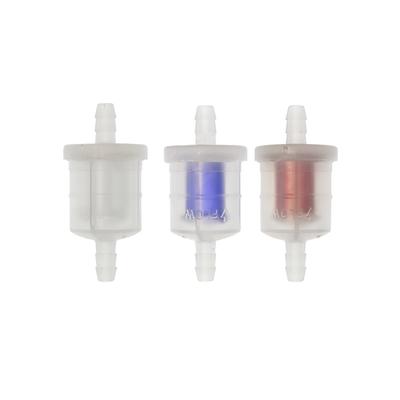 6.5mm 1/4inch Universal Small Engine Fuel Filter  for Motorcycle / Car Scooter ATV / Lawn Mower, Plastic Gasoline Strainer