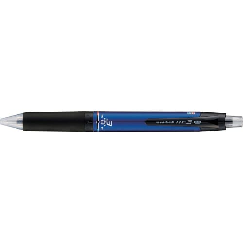 

Mitsubishi Pencil Erasable 3 Color Ballpoint Pen Uniball RE3 0.5 Navy URE350005.9