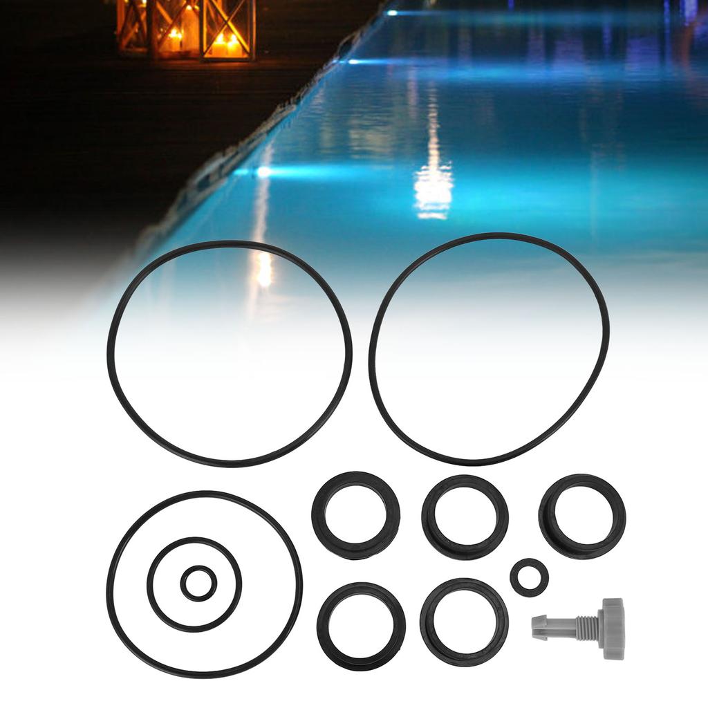 Set de înlocuire a pompei de filtru de nisip Piese de reparare Supapă de eliberare Inele O de etanșare Rezistență la temperaturi înalte