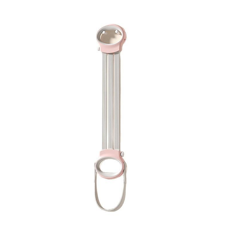 Women's Home Fitness Equipment Yoga Stretch Belt TPE/Nylon Adjustable Tension Rope Open Back Resistance Exercise 20 Lb