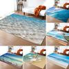 Sea Wave Printed Carpet for Home Living Room Decor Floor Mat Non-slip Bedroom Bedside Coffee Table Area Rugs Bathroom Doormat