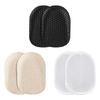 Adhesive Silicone Textured Shoe Insoles Pad Breathable Heel Support Anti Slip Heel Cushions For Walking Standing Hiking