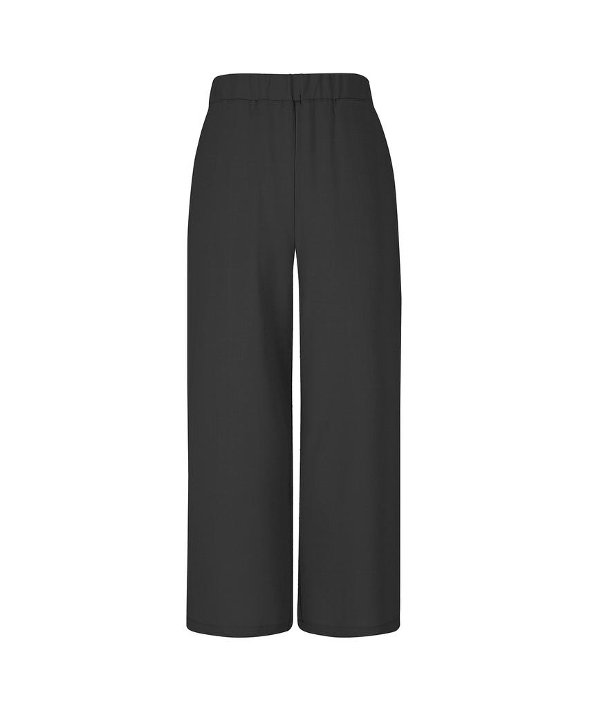 SOUP Poly Spandex Wide Elastic Waist Pants (Oa5Lpt3)