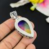 Rainbow Solar Quartz Gemstone 925 Sterling Silver Jewelry Pendant 2.44" KG-152