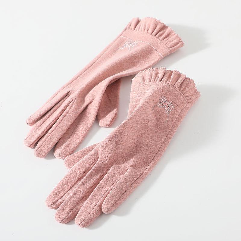 Winter warm gloves autumn and winter gloves outdoor cycling windproof and cold gloves winter kode velvet gloves
