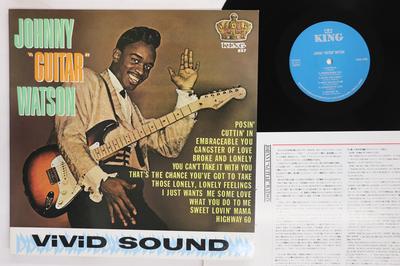 LP Record JOHNNY GUITAR WATSON  Johnny Guitar Watson VS1035 VIVID SOUND 1984 Japan Blues Used