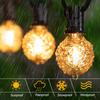 Connectable Diamond Outdoor Lights Garland E12 220V G40 Waterproof Garden Outdoor Fairy Lights Birthday Decorative String Light