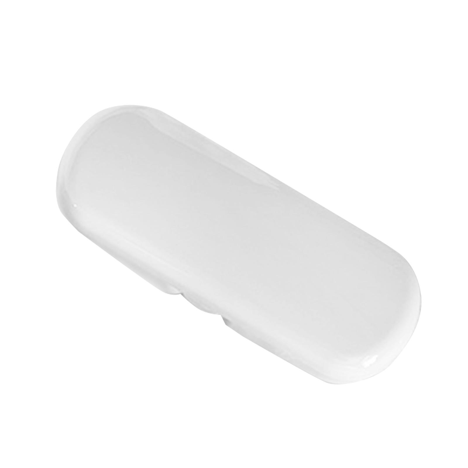 

Ящик для хранения очков с крышкой, водонепроницаемый пылезащитный органайзер, аксессуар для путешествий в помещении и на открытом воздухе, товары для кемпинга белый