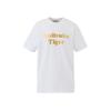 ONITSUKA TIGER Logo Tee Printed Round Neck Short Sleeve T-Shirt Unisex Tops White 2183B456-101