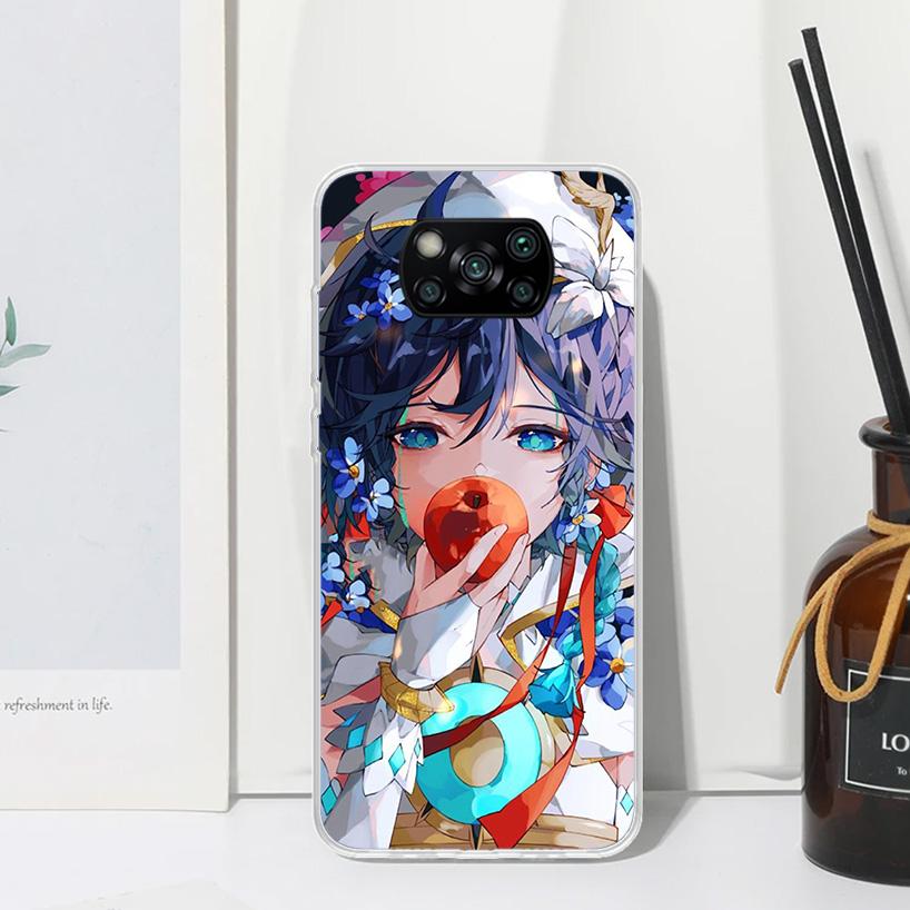 Genshin Impact Raiden Shogun Baal Phone Case For Xiaomi Poco X7 X6 X5 M7 M8 Pro F7 Ultra Redmi 15C 15 13C 13 12C 12 10 10C 10A A