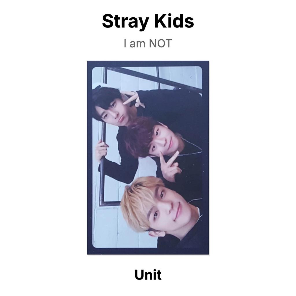 Stray Kids Ich bin KEINE offizielle Fotokarte