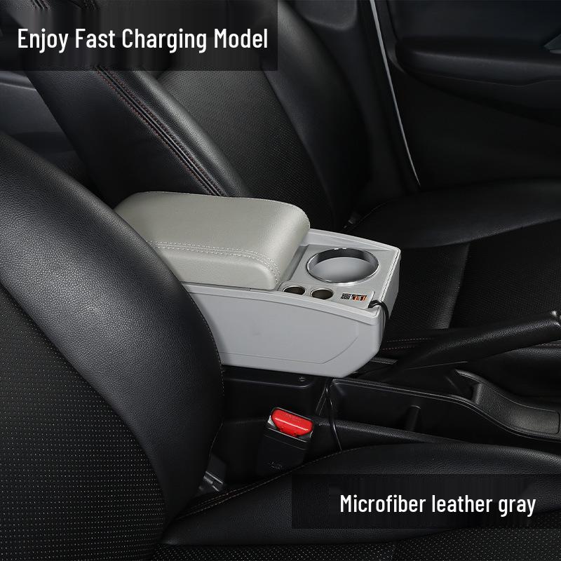 Toyota Yaris Armrest Box for 2008-2011 Models - Modification for Enhanced Comfort