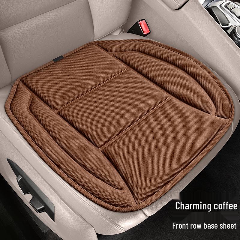 Premium Ventilated Memory Foam Car Seat Riser Cushion for All-Season Comfort