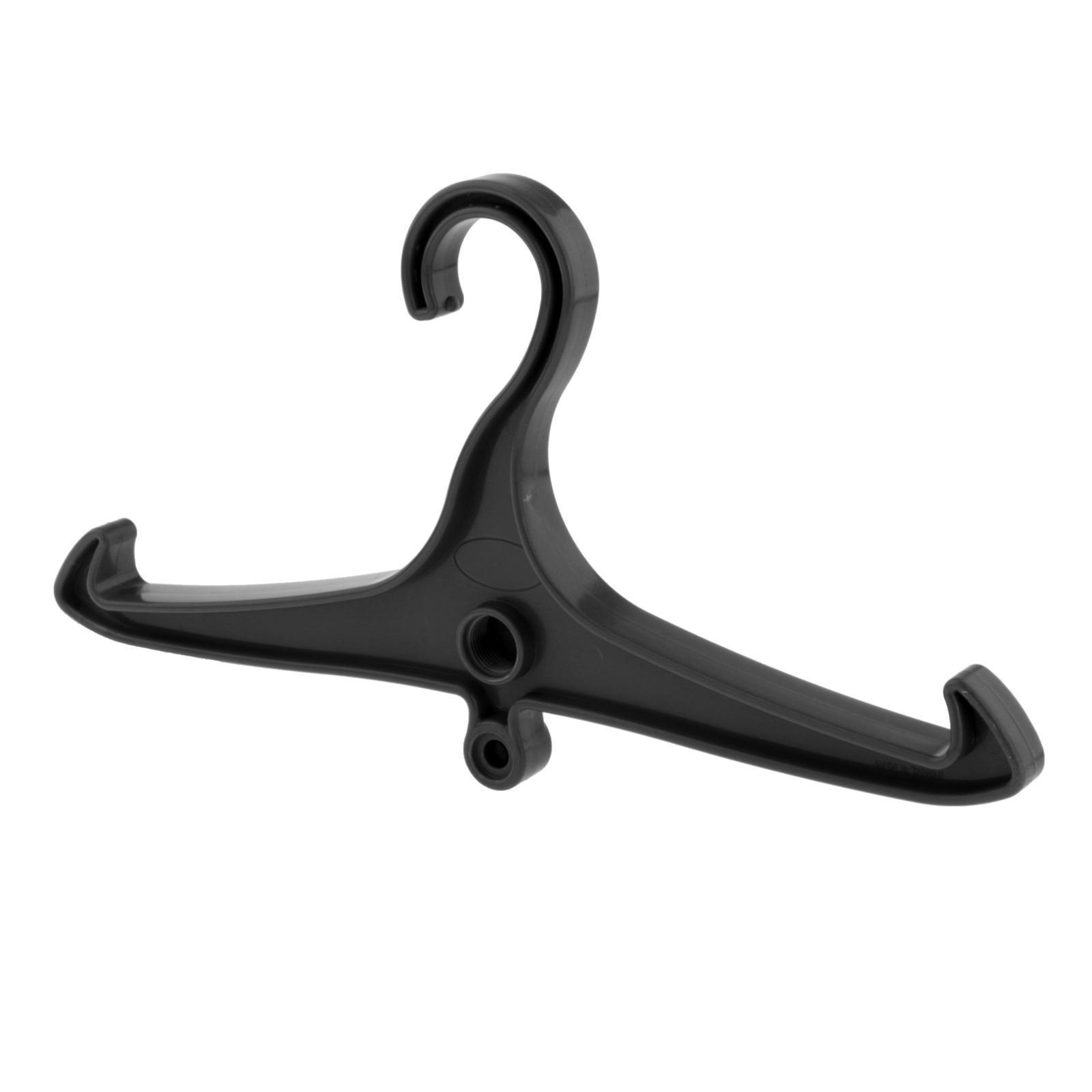 

Многоцелевая противоскользящая вешалка для гидрокостюма с резьбой DIN, противоскользящая вешалка для регулятора BCD, вешалка для гидрокостюма для подводного плавания чёрный