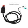 Outboard Engine Flameout Switch 75cm Length High Strength ABS Compact Outboard Safety Stop Switch for T30 T15 6B4 HP