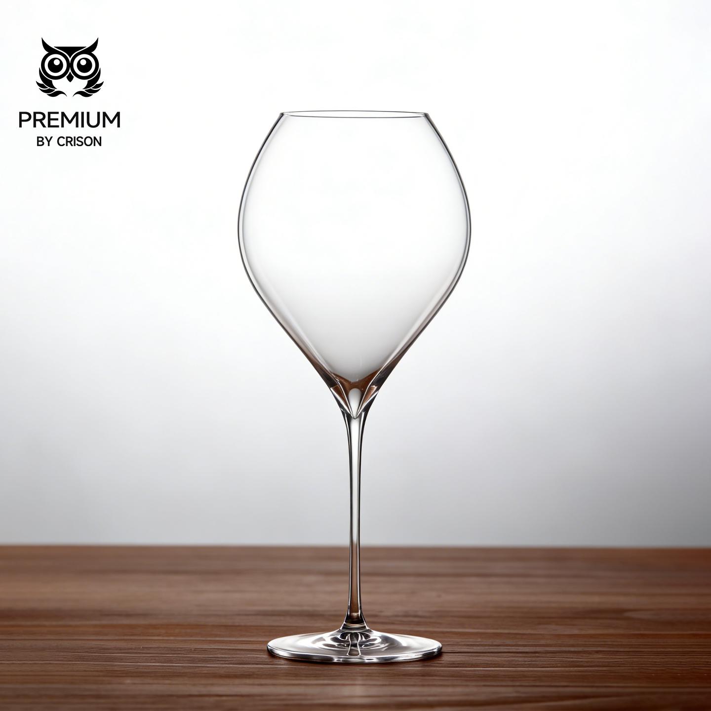 CRISON PREMIUM Crystal Glass Wine Glass Elegant Tasting Wine Cup 740ML China Mainland