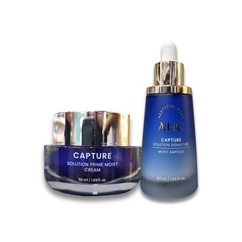 

AHC Capture Solution Moist 2 вида (Увлажняющая ампула 50 мл + Питательный крем 50 мл)