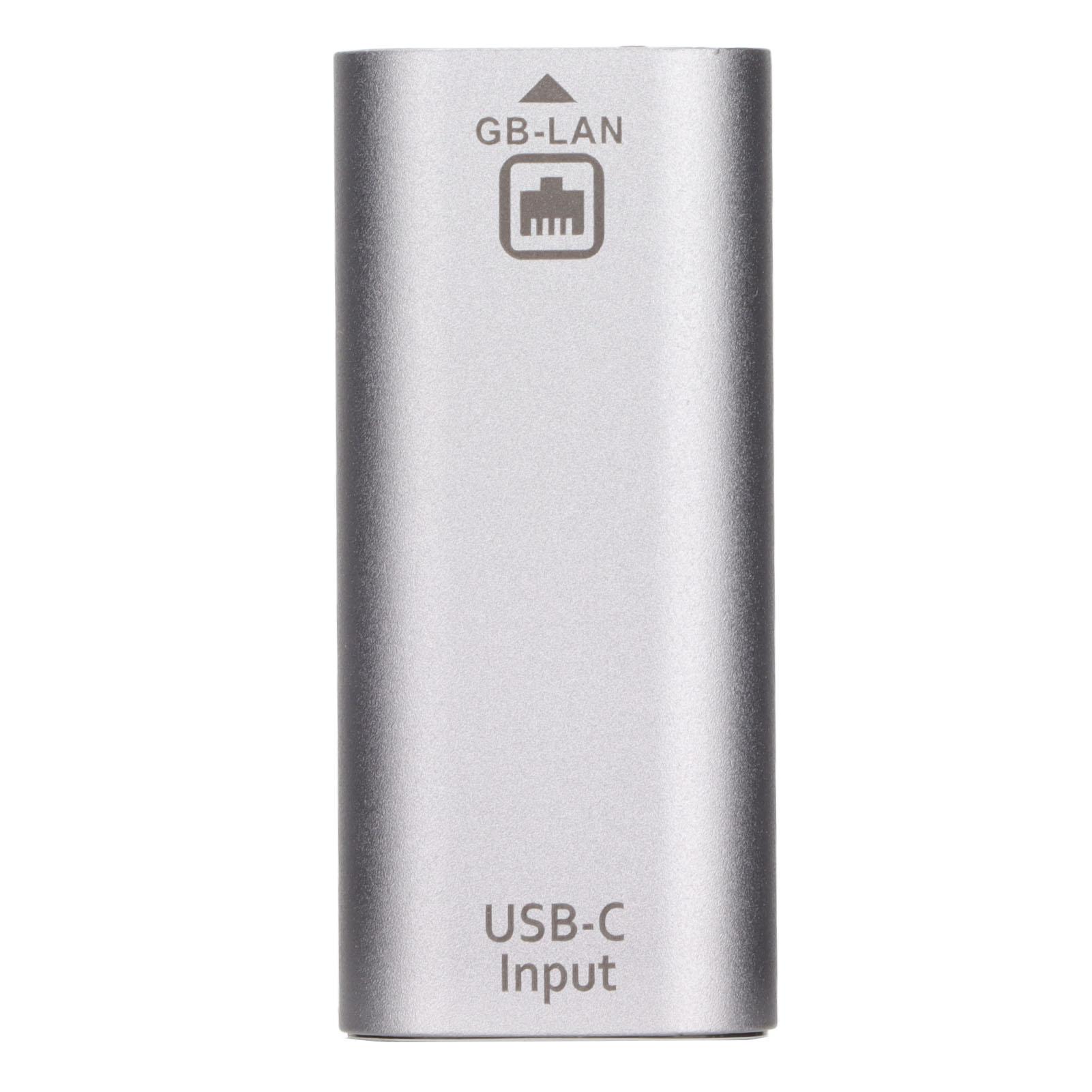 

Type C Female to Gigabit RJ45 Network Port Adapter Fully Compatible Plug and Play Type C Network