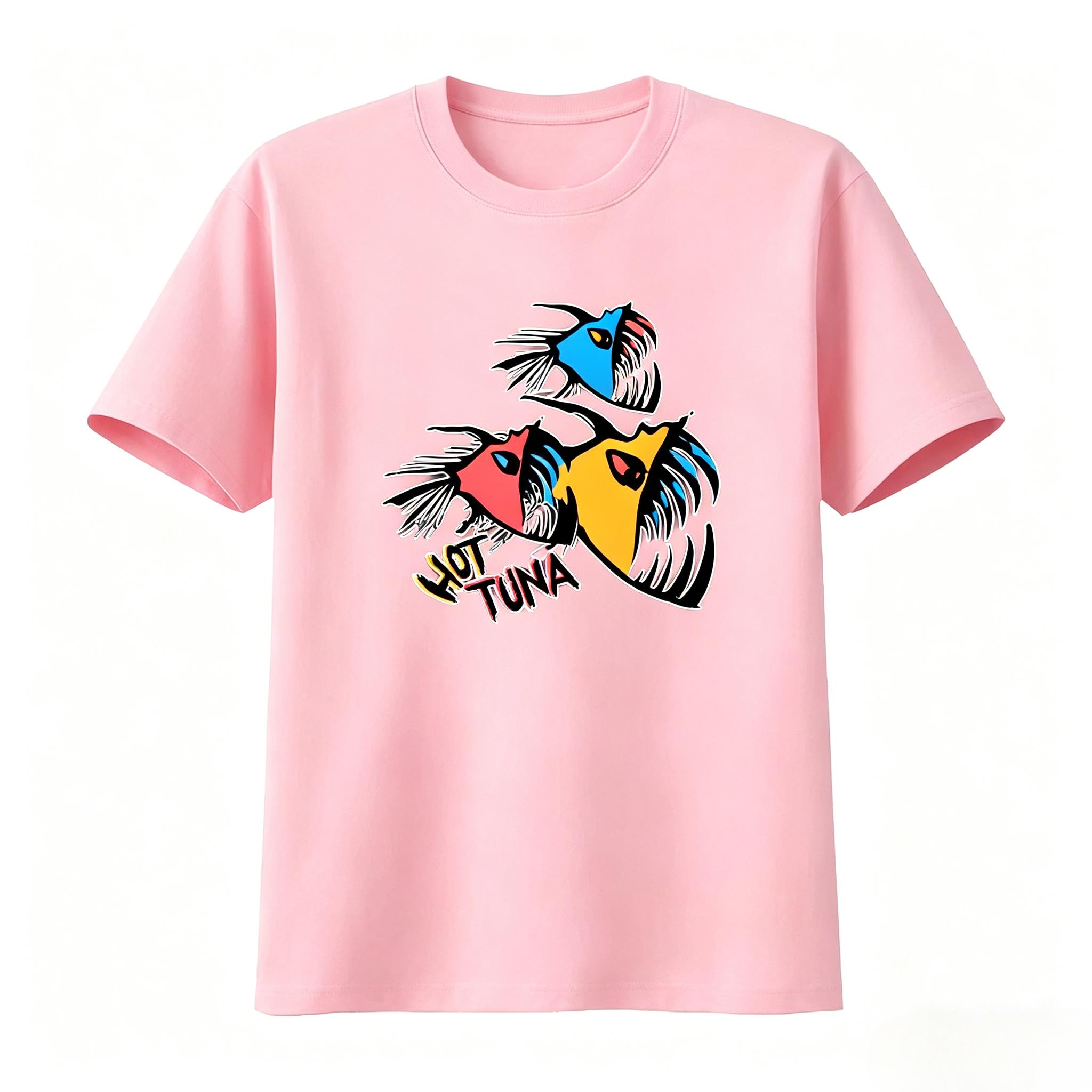 

Vintage 90s Hot Tuna T Shirt Retro Australia Surf Design Colorful Fish Print Unisexs Clothing Womens Graphic 2026 Summer T Shirt 4XL