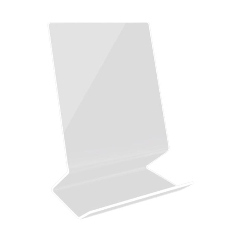 Clear Book Holders Magazine Stand Acrylic Books Stand Cookbooks Stand Recipe Holders for Magazine Brochures Menu Card