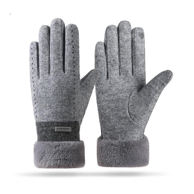 Lishi Outdoor Warm Cashmere Touchscreen Gloves