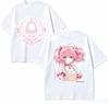 Puella Magi Madoka Magica Koszulka dla fana Anime Harajuku Bawełniana Nowy Model High Street Retro Moda Oversize Unisex gorący produkt