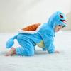 Macacões de Tartaruga Azul Para Bebê, Macacão Infantil, Kigurumi de Desenho Animado para Bebê, Pijama de Flanela Anime, Fantasia Cosplay de Halloween Natal, Presente de Festa