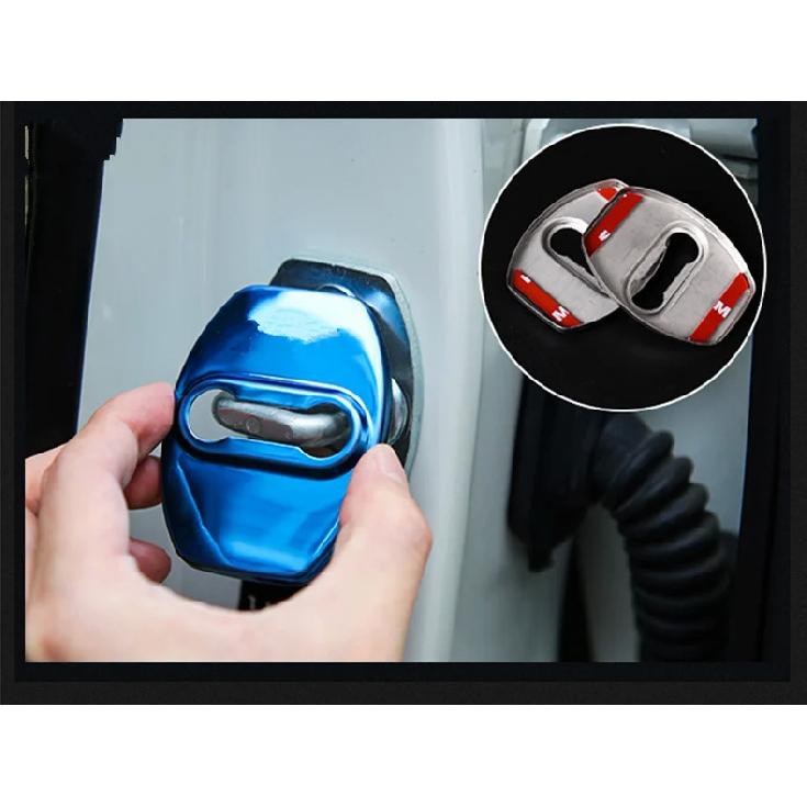 Door Lock Protection Cover for Toyota Land Cruiser Prado 120 150 2003 -2009 2010-2013 2014-2017 2018   Accessories