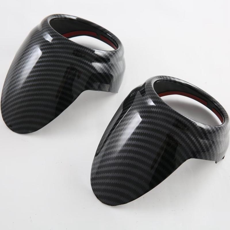 For MG ZS 2024 Car Dashboard Side Air Vent Outlet Cover Trim Interior Accessoriess Carbon Fiber-M53K