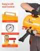 Air Tire Bead Seater, 5 Gal / 18.9 L, Heavy Duty Tire Bead Blaster Tool, 87-116 PSI Operating Pressure, Air Trigger Seating Inflator for Pickup,
