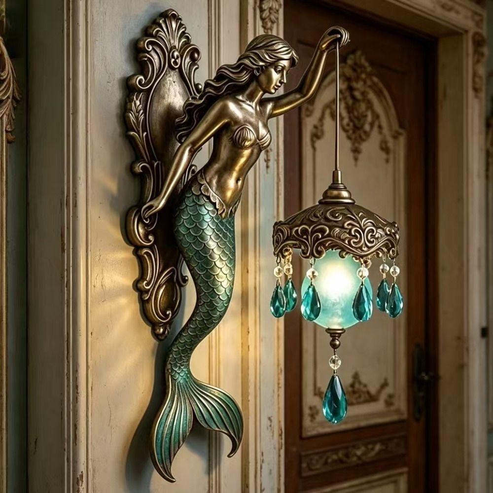 Resin Material Resin Wall Lamp Crystal Pendant Creative Wall Lamp Halloween Decoration