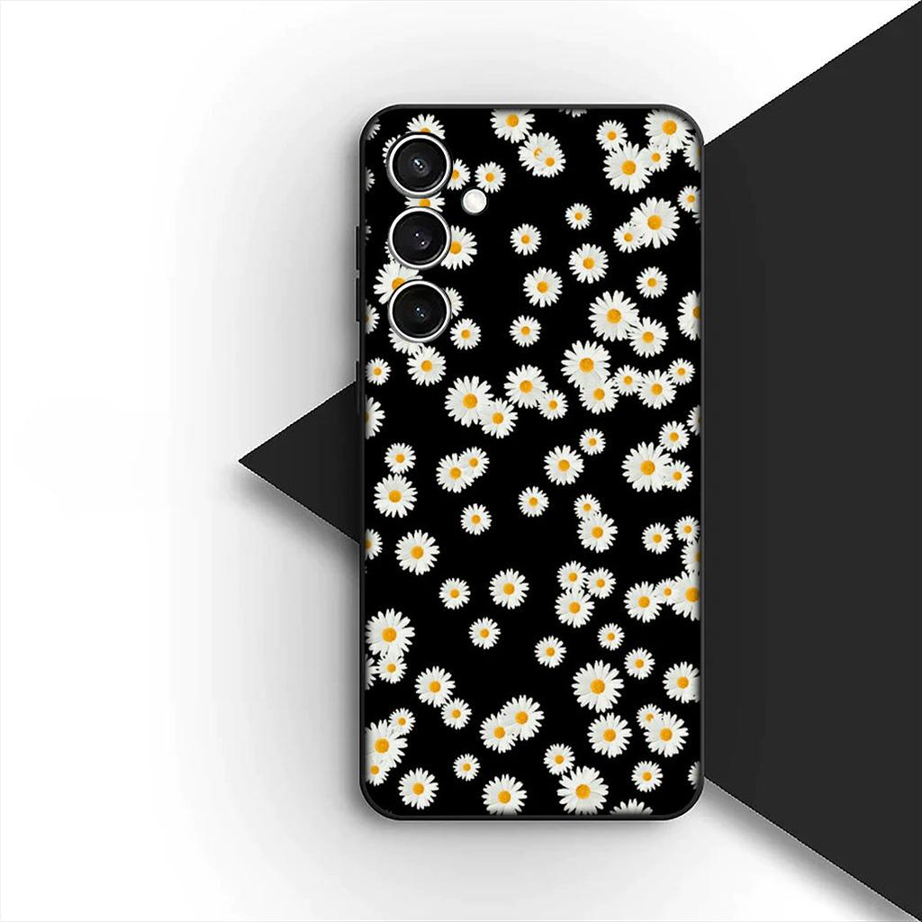 Sunflower Fresh Little Daisy Flower Phone Case for Apple iPhone 17 Pro XS Max Air 6 7 8 Plus 5 + SE 2022 SE2 16E 8+ Cover
