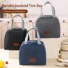 Multi-functional Cationic Insulated Lunch Bag - Large Capacity, Thickened Aluminum Foil, Handheld Food Container for Students