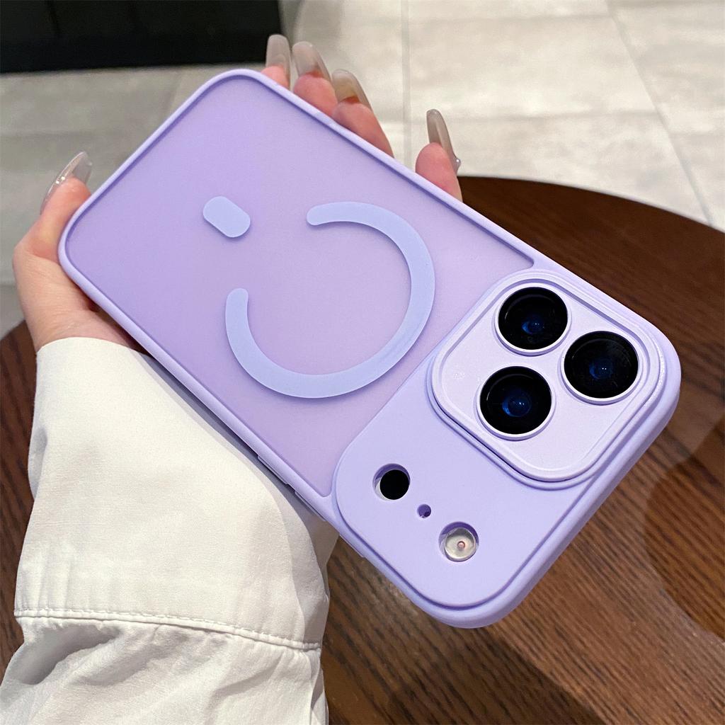 Camera Protection For iPhone 17Air 17Pro 17 Translucent Hard Magnetic Case  For Iphone 16 15 14 13 12 Pro Max Shockproof Cover