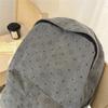 Women's Corduroy Student Schoolbag Printed Backpack