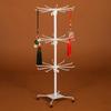 Small 3 Layer Display Stand Rotating Jewelry Organizers for Accessory and Apparel for Retail Shops and Home Organization