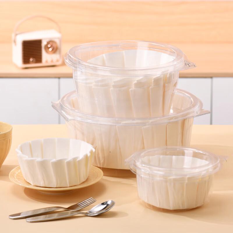 Meijinjia 4-inch Round Basque Cake Parchment Liners