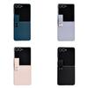 Samsung ZFlip8 Leather Finger Ring Buckle Case, Compatible with ZFlip7/6/5 Foldable Phones
