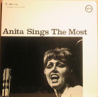 LP Record ANITA O'DAY - Anita Sings The Most SMV1102 VERVE Japan Jazz Used