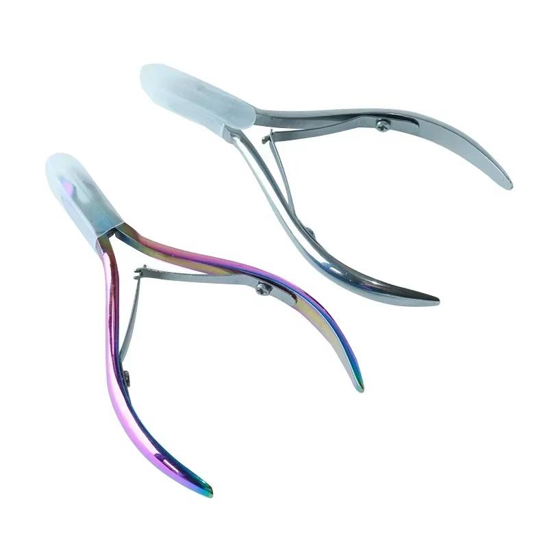 Professional Cuticle Cutter Nail Nippers Scissors Pusher Dead Skin Remover Manicure Pedicure Tong Nail Cuticle Regrowth Tool